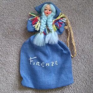 THIS THING (vintage, made-in-Italy, woven tourist clutch)